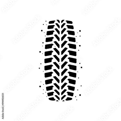 tire print line icon vector isolated
Vector line icon on a white background