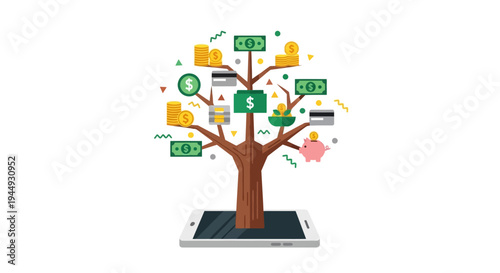 Mobile Financial Tree