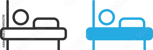 unique and clean Bed Icon