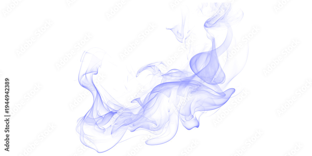 Fototapeta premium Abstract blue smoke swirl background with mystic vapor flowing over dark black texture for cinematic digital art design