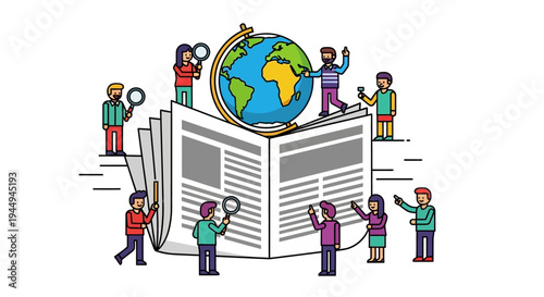 A Collaborative Global Information Hub People Engaging with News and Research for Worldwide Knowledge and Understanding
