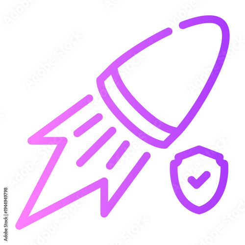 shield gradient icon