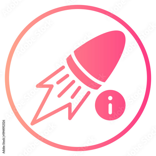 info gradient icon