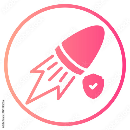 shield gradient icon