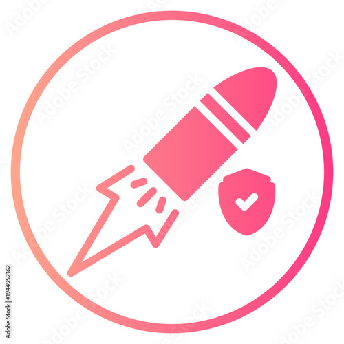 shield gradient icon