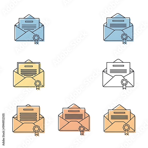 Certificates in Envelopes