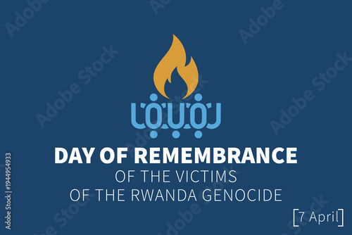 Canvastavla Rwanda Genocide Victims Day of Remembrance