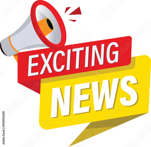 Latest news breaking report. Breaking news badge template set. Latest hot news Label message information sticker vector illustration.