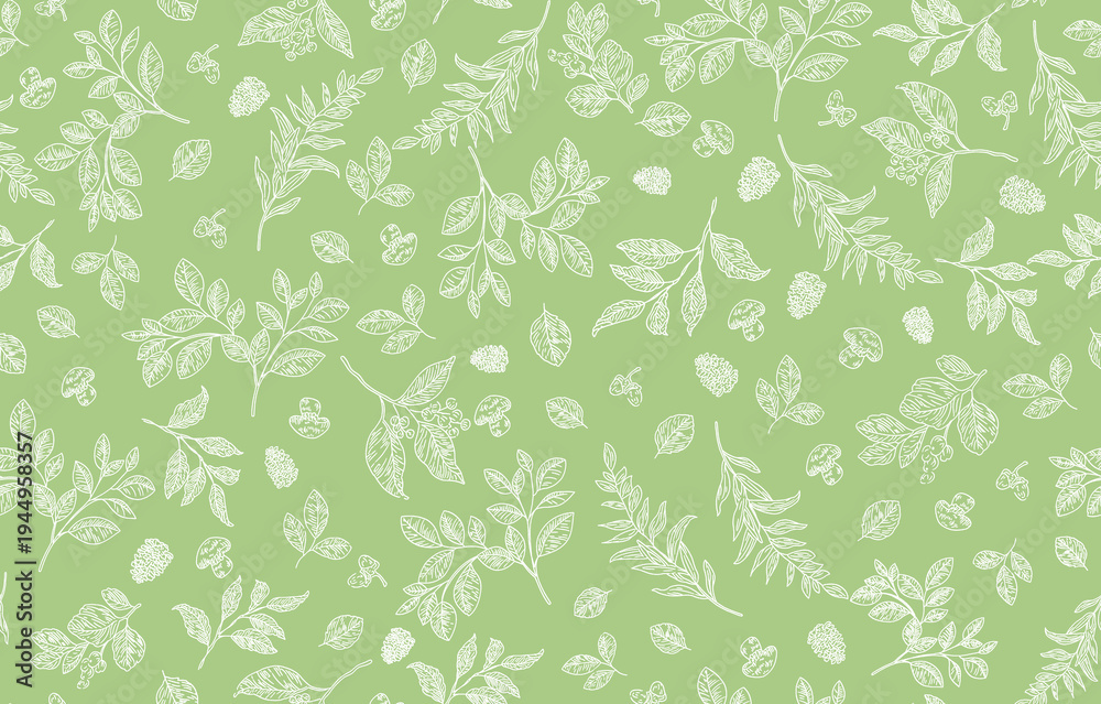 Fototapeta premium seamless floral pattern