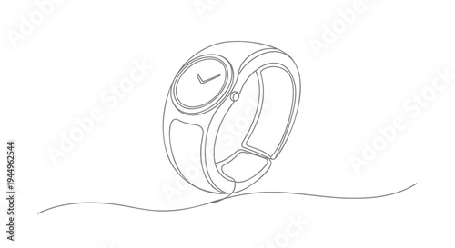 Vector illustration of a smartwatch