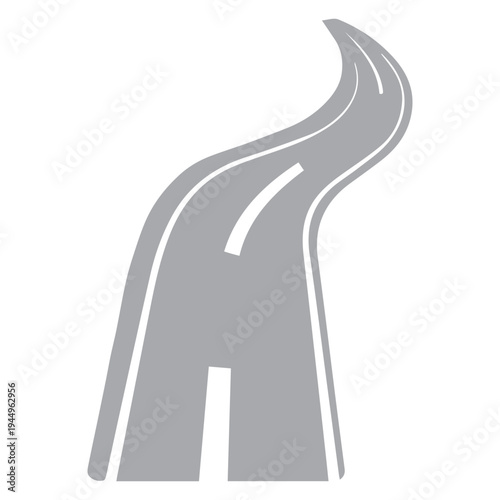 Road Journey Illustration