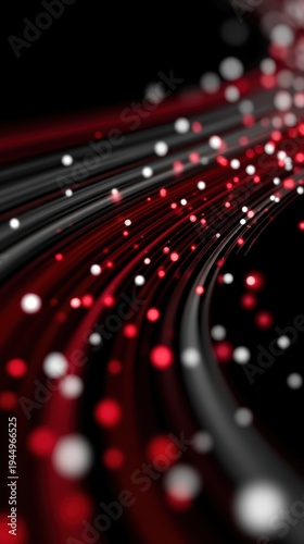 Red and black abstract background dynamic abstract backdrop featuring striking contrasts of red and black hues for visual appeal