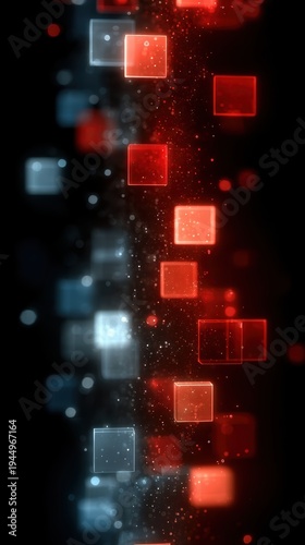 Abstract red and blue background vibrant abstract background featuring striking red and blue color blend creating dynamic visual