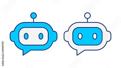 Assistant Bot Chat Robot Symbol For Automated Customer Support Technology Color Icon