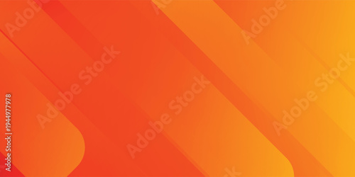 Abstract background with vibrant orange and amber dynamic sliding planes eps10