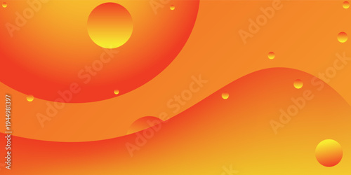 Smooth gradient blending warm yellow and orange tones, perfect for cheerful and modern designs.