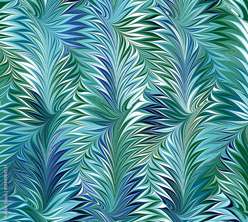 Whirl Pattern Marbling Background