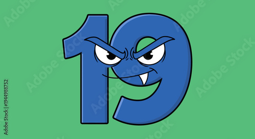 Aggressive Cartoon Number Nineteen