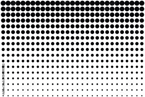 Polka dots background vector illustration.