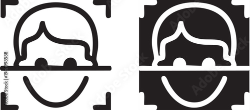 Facial recognition system Computer Icons Iris recognition Face, Face, text, people png