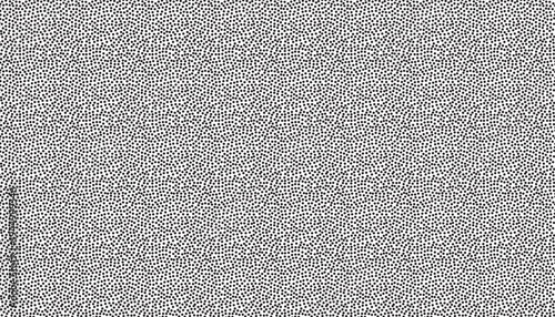 Dense black and white noise texture, abstract random dot pattern, high contrast grain background