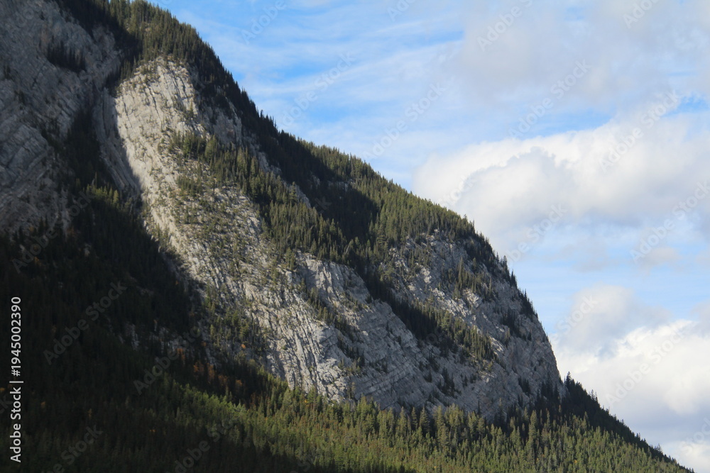 Obraz premium mountain landscape with clouds
