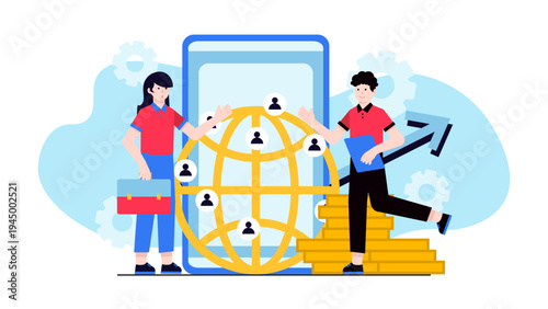 Global Business Network and International Trade and Market Connection