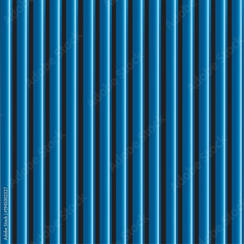 Rhythmic Verticality: An abstract pattern of repeating vertical lines in shades of blue, creating a sense of order, depth and subtle visual interest.