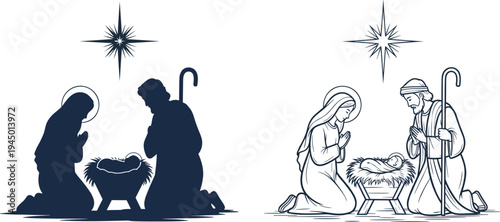 Surreal Black and White Illustration of a Three Wheeled Tandem Bicycle with Seats Facing Opposite Directions for Two Way Travel