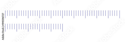 Set of measuring chart with 10cm, 5cm centimeters. Collection of ruler scale 50 mm, 100mm, without numbers. Templates of ruler scale. Length measurement heigh. Ruler measuring scale icon. 