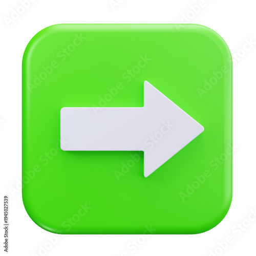 3D Right Arrow Minimal Navigation Direction Icon Free Download 3D Right Arrow Minimal Navigation Direction Icon - GFXLoad