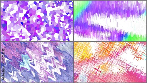 Tile patterns, fabric patterns, graphic design.