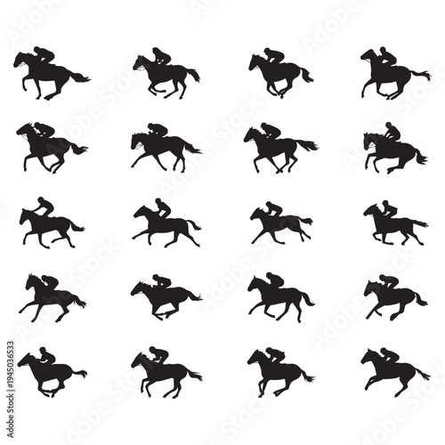 Horse Jockey Svg, Horse Jockey Cut 