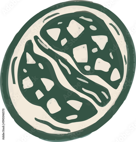 Traditional Festive Food in Bowl for Eid Celebration