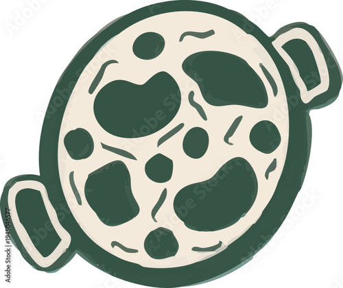 Traditional Festive Food in Bowl for Eid Celebration