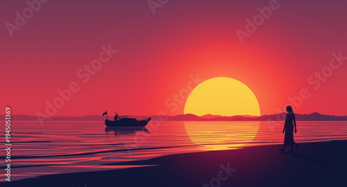 Twilight at the Edge of the Horizon