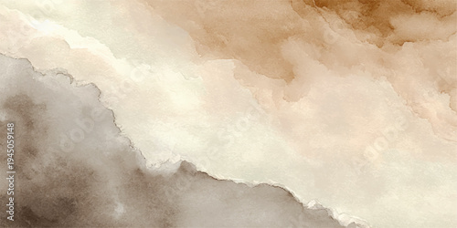 A dramatic blue sky filled with abstract white clouds and dark smoke creates a grunge nature background reflecting the powerful light of a stormy heaven