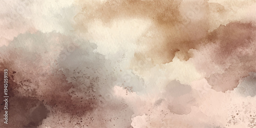 An abstract grunge watercolor background blending dark blue storm clouds with white mist and motion textures to evoke a smoky nature sky