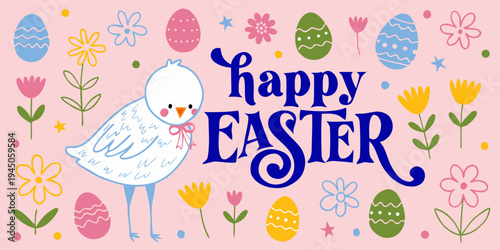 happy easter card