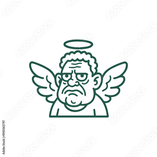 Ugly Angel Logo