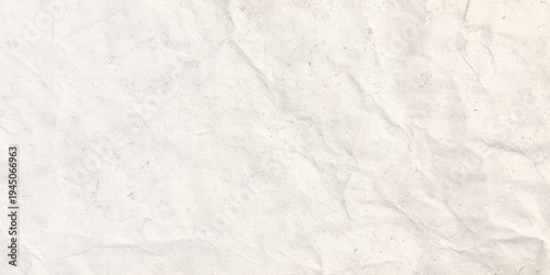 Crumpled white paper texture abstract light background with wrinkled cardboard texture vector illustration horizontal crumpled empty white paper template for posters and banners.