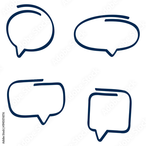 Balão de fala design, conversa mensagem 