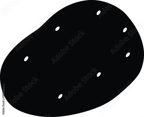 Potato Vector Illustration Fresh Produce