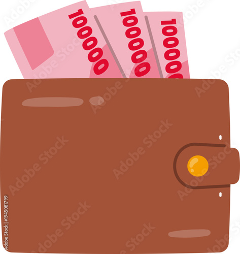 Dompet Berisi Uang 100.000 untuk Investasi