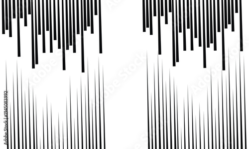 Seamless pattern with speed lines . Fabric pattern with striped Design elements .Repeating Black fast lines .Geometric shape. Dynamic geometrical Endless overlay texture.