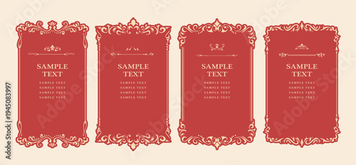 アンティーク　ビンテージ　フレーム飾り枠