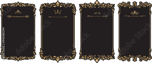 アンティーク　ビンテージ　フレーム飾り枠