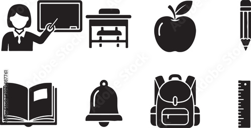 School and education icons