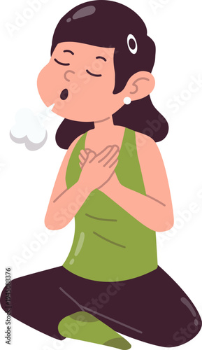 Deep Breath Exercise For Digital Detox Stop Overthinking