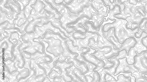Vector geographic contour map. Background of the topographic map. Topographic map lines, contour background. 
